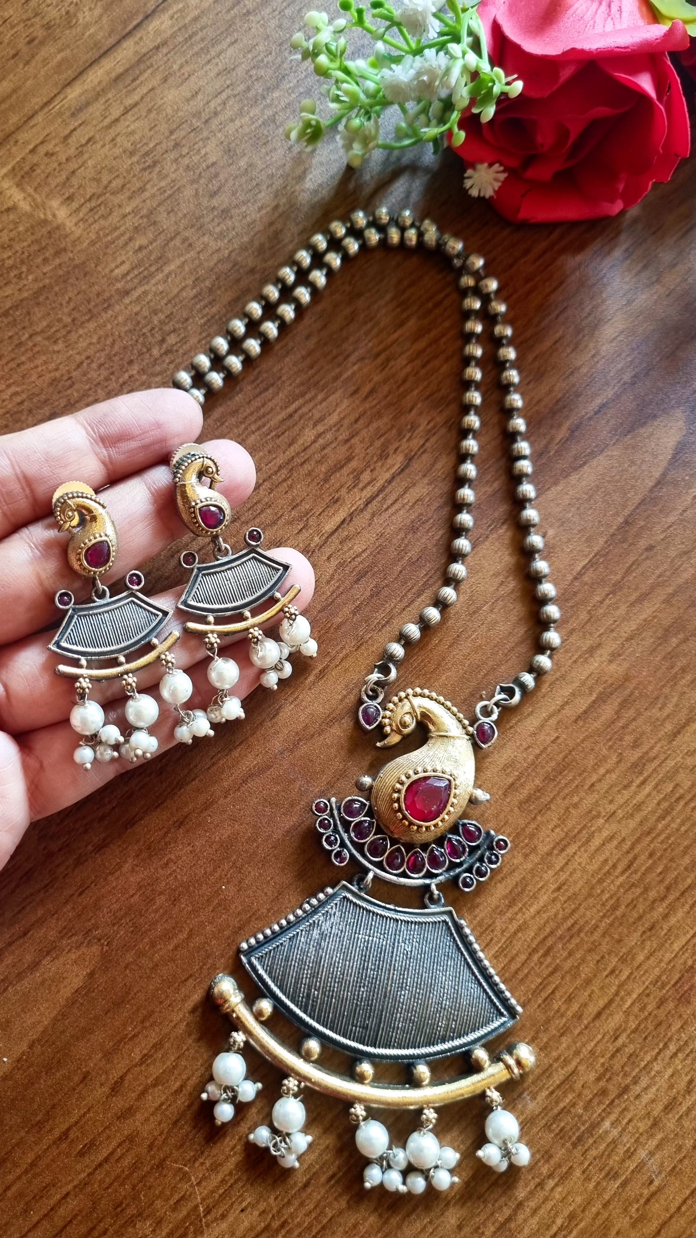 Mayuri Pendant Set (DualTone)
