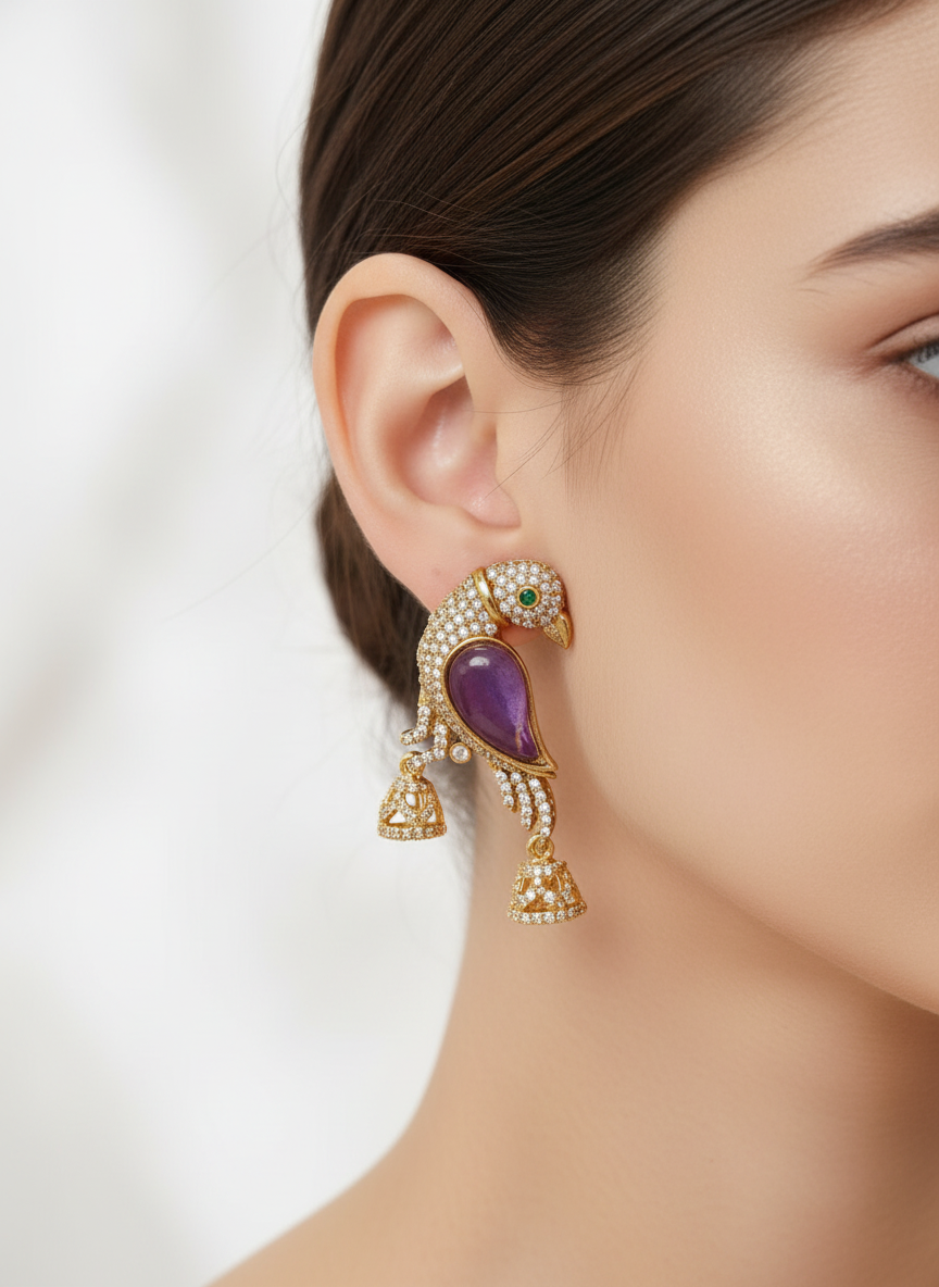 Bird Doublet Earrings