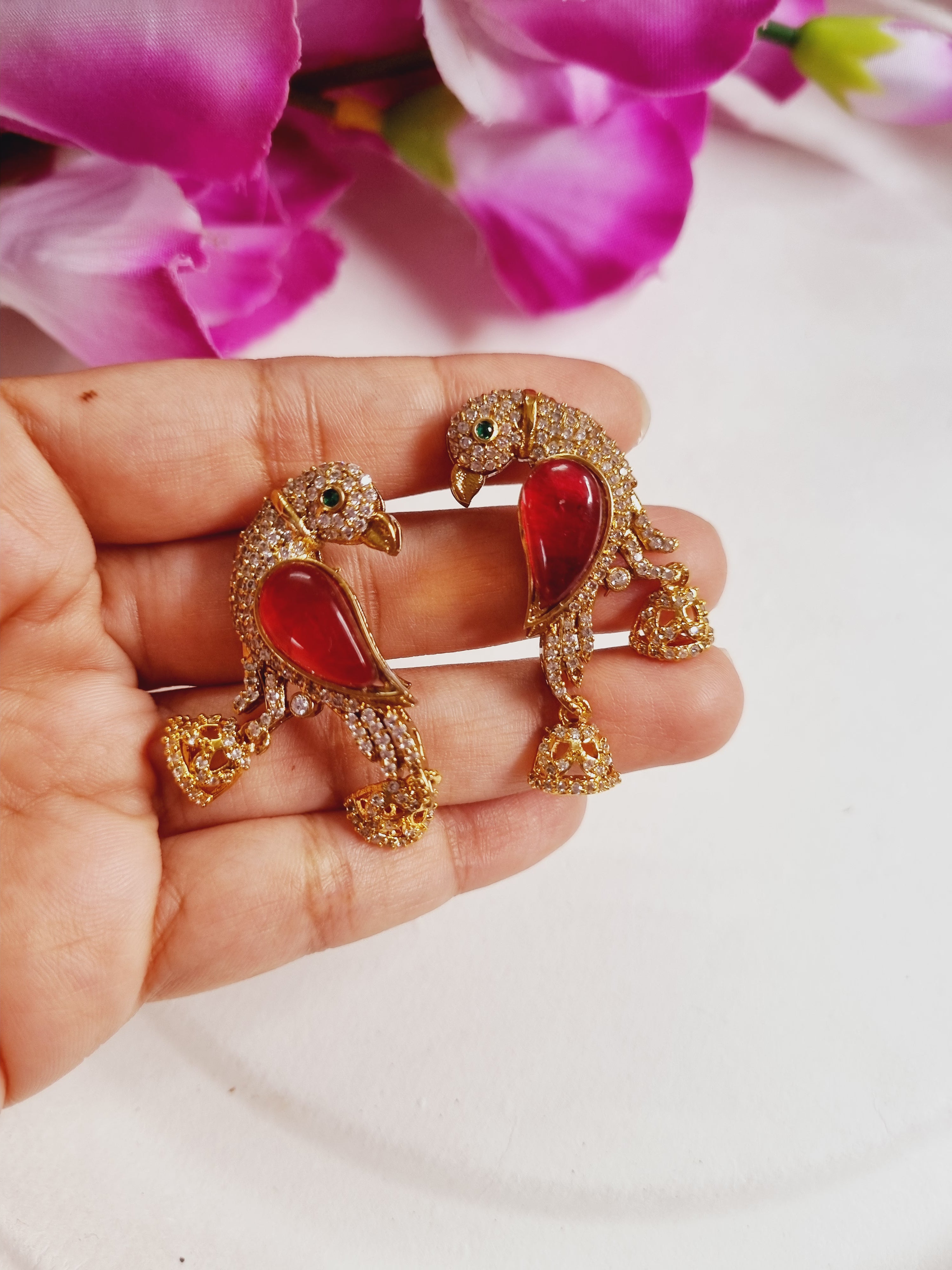 Bird Doublet Earrings