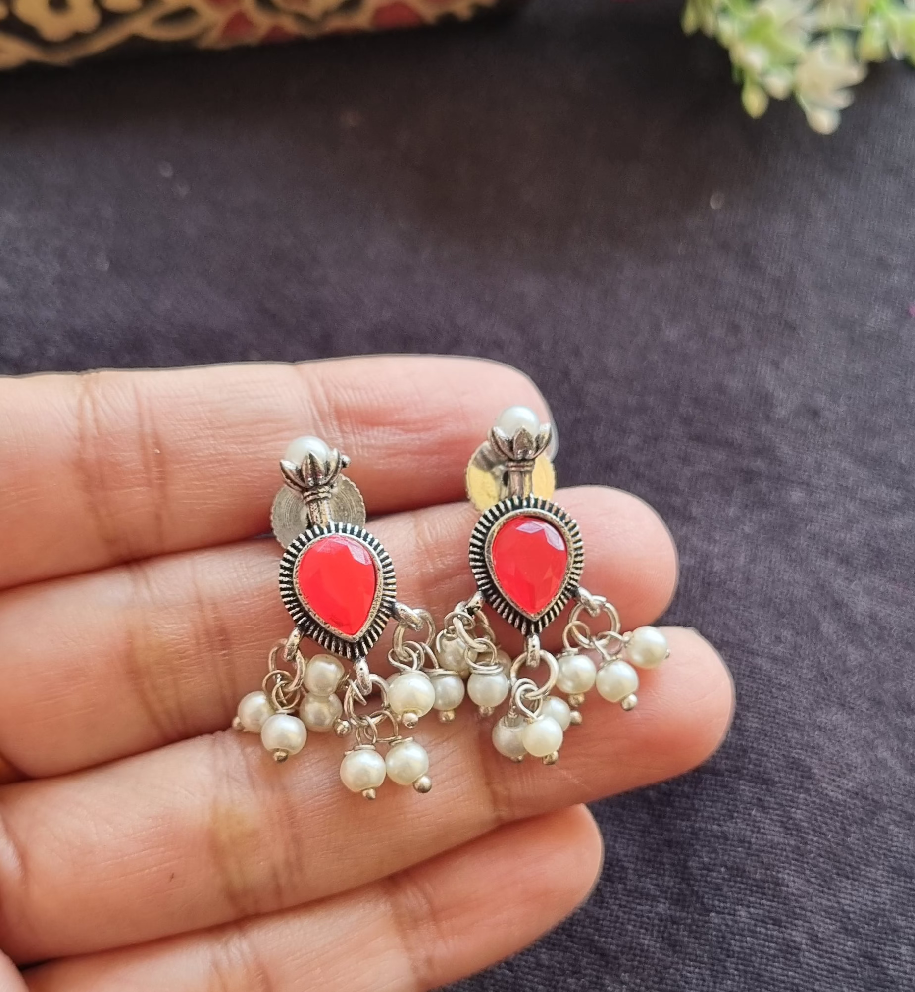 Bindu Stud Earring