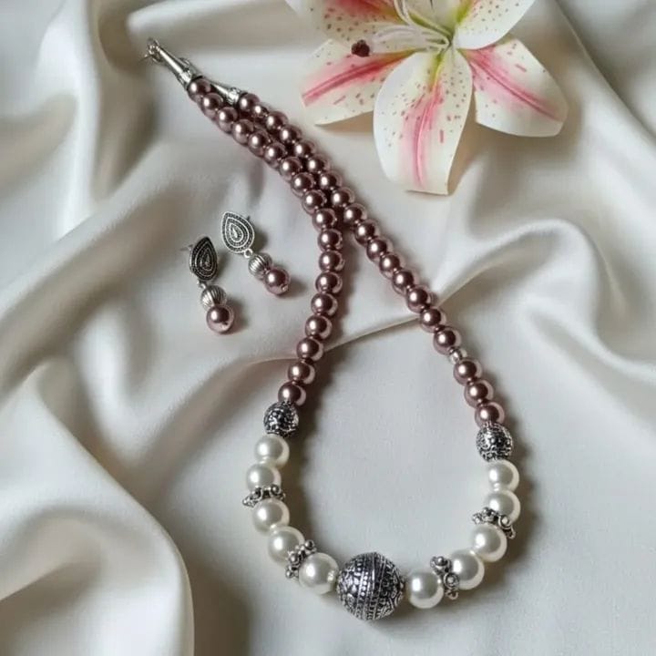 Pearl Necklace Set