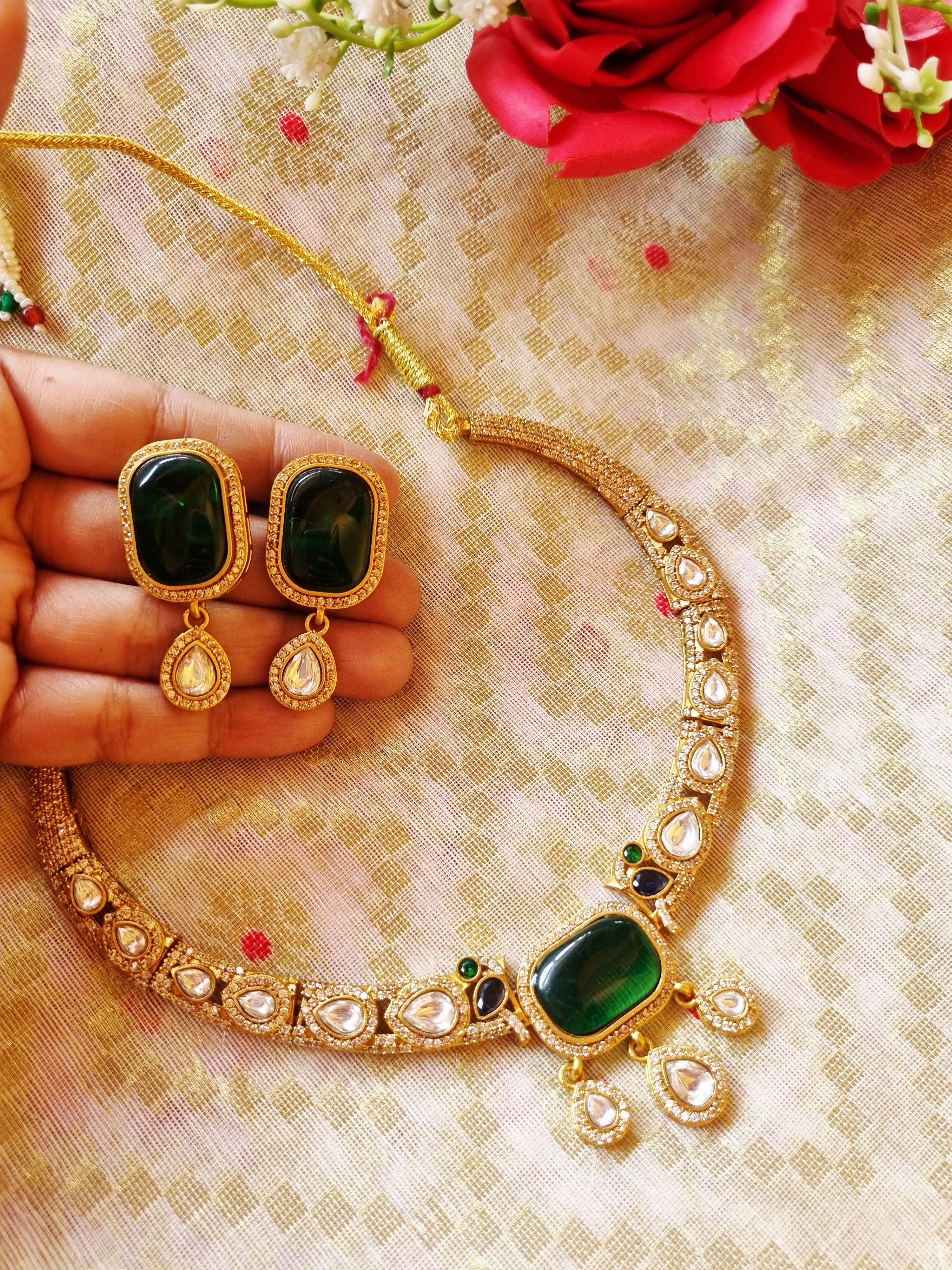 Meenakshi Necklace set