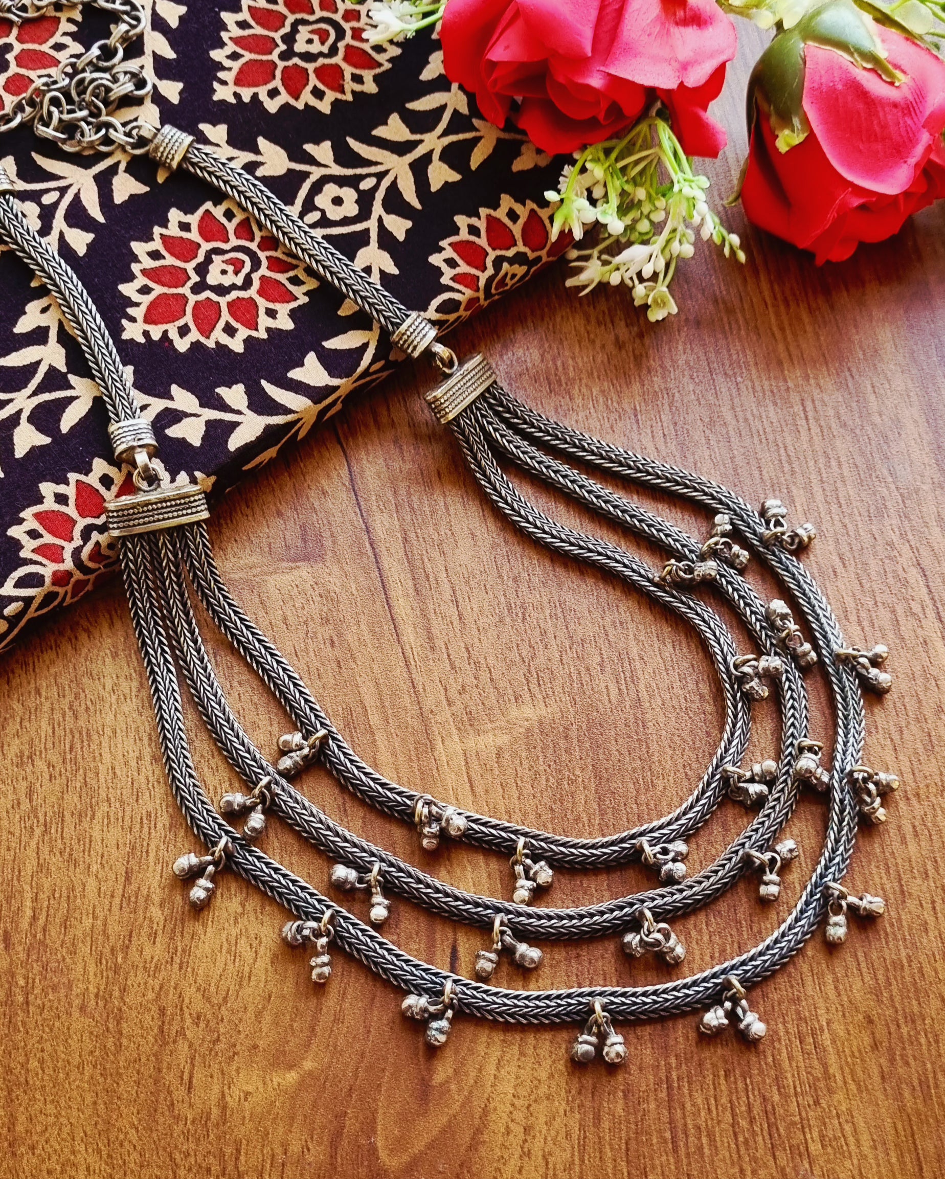 Ghungroo Multilayer Necklace