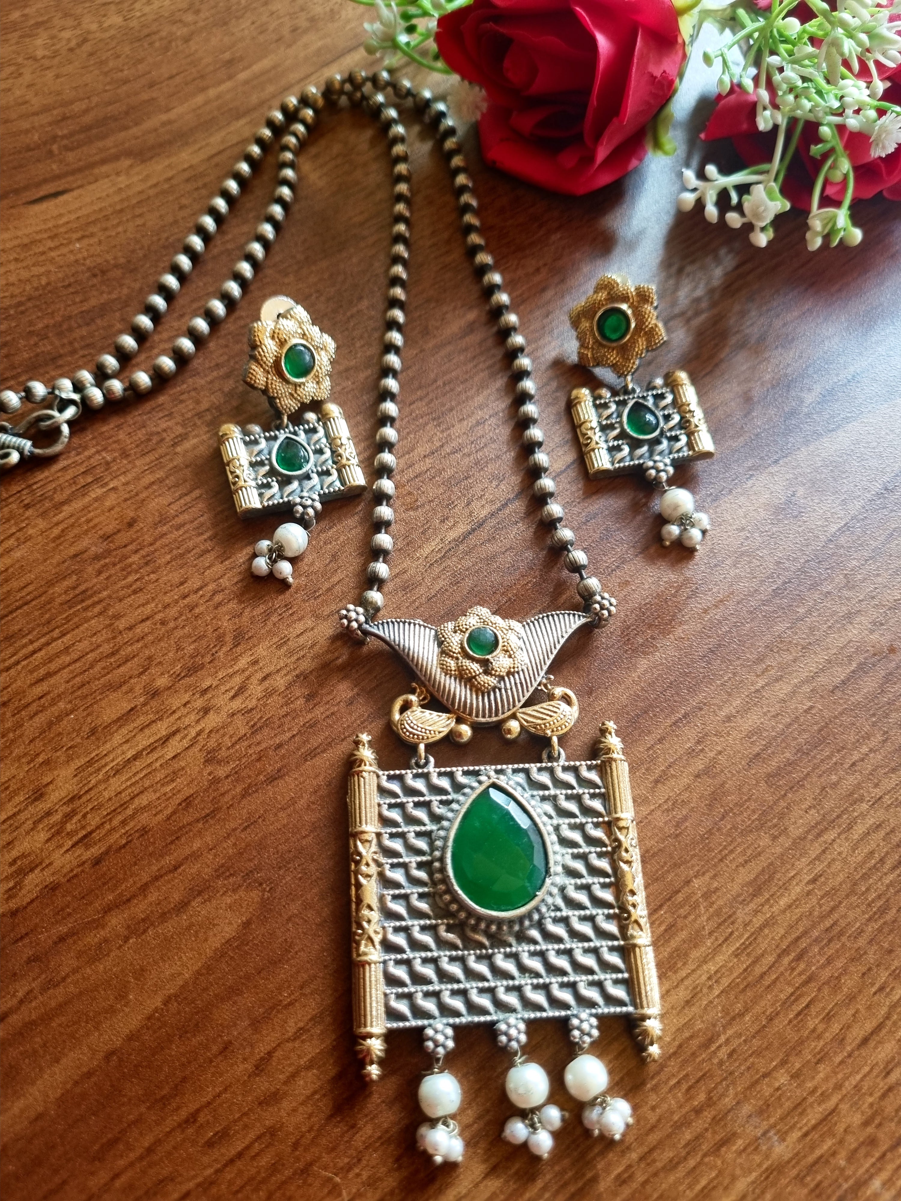 Padmini Pendant set (DualTone)