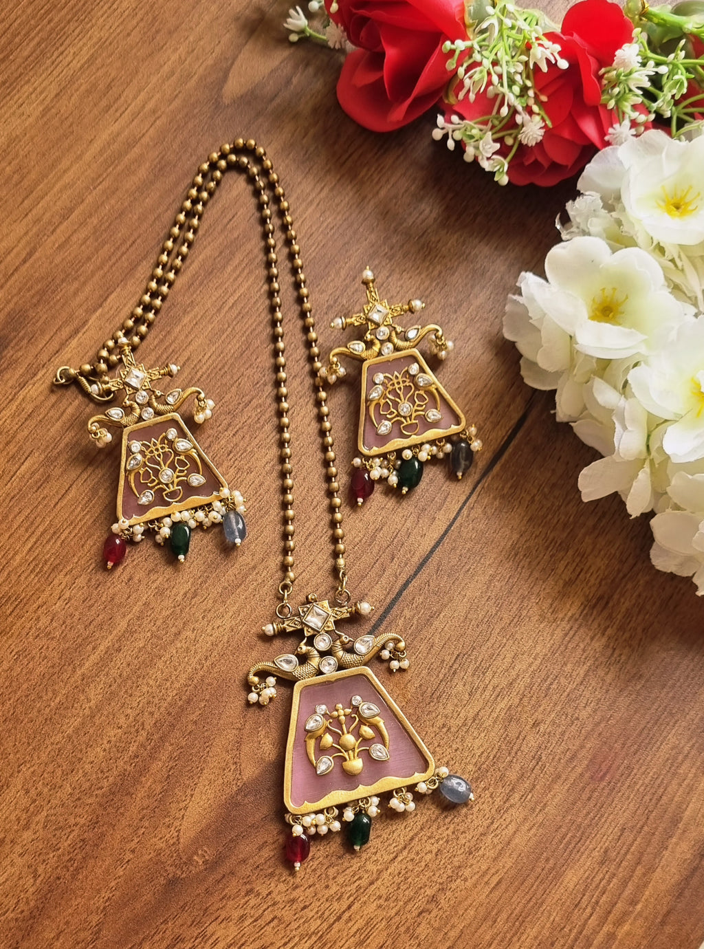 Tribal Pendant Set