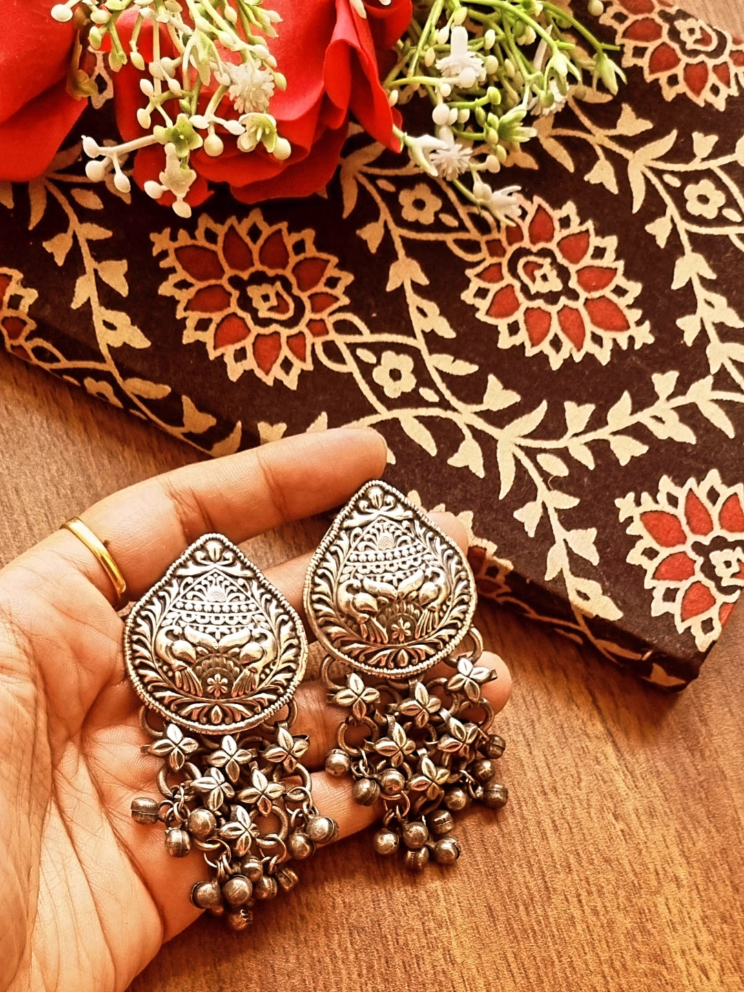 Drop Chitai Earrings