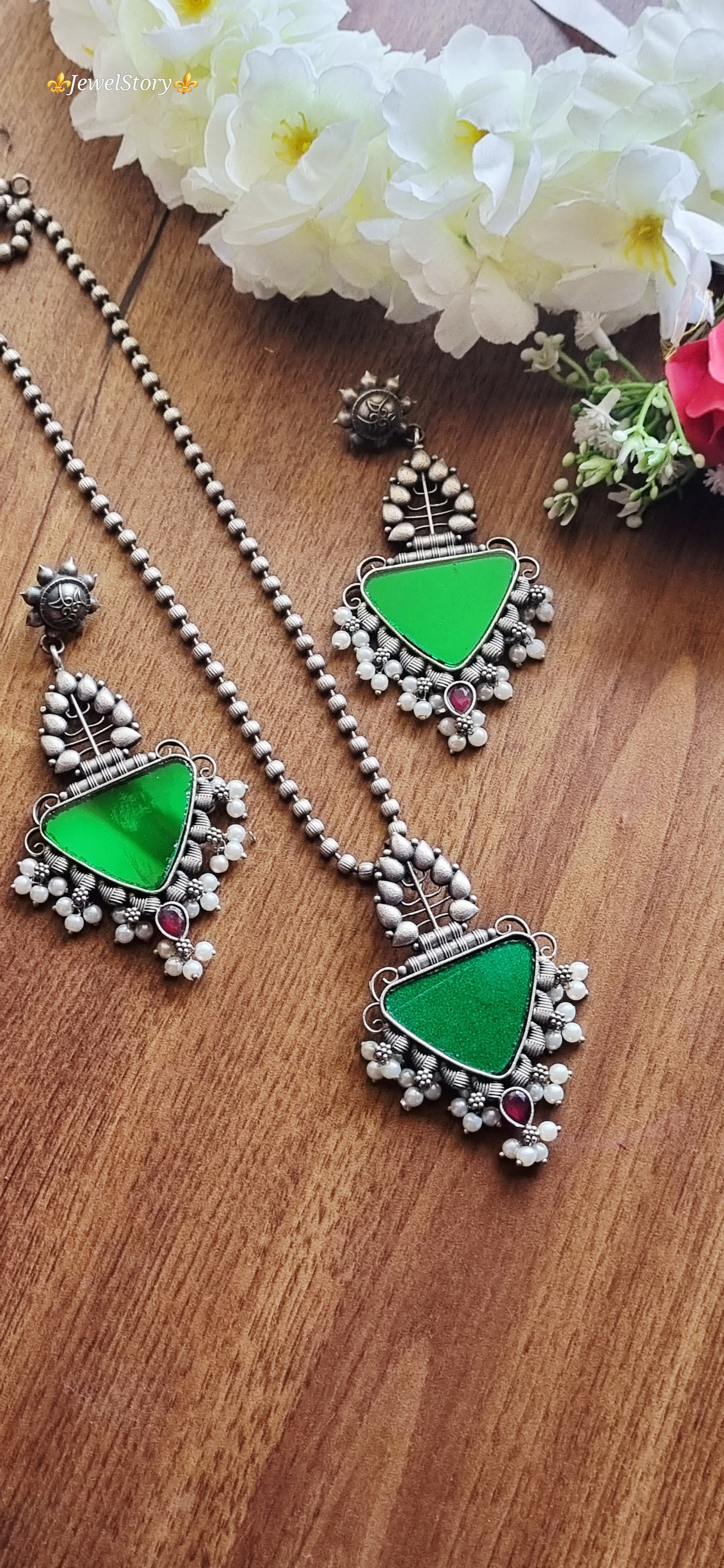 Glass Pendant Set