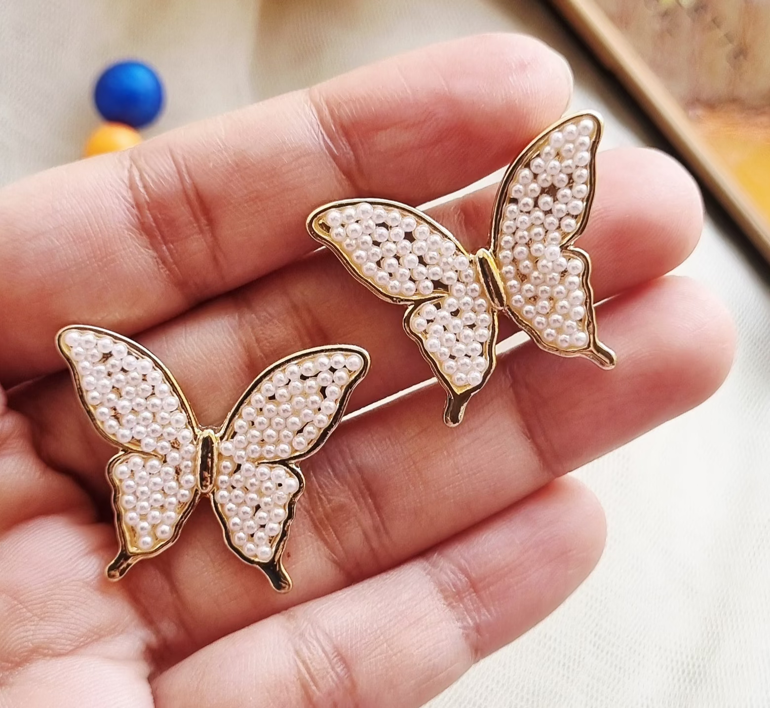 Butterfly Stud