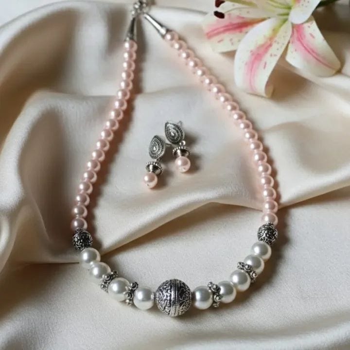 Pearl Necklace Set