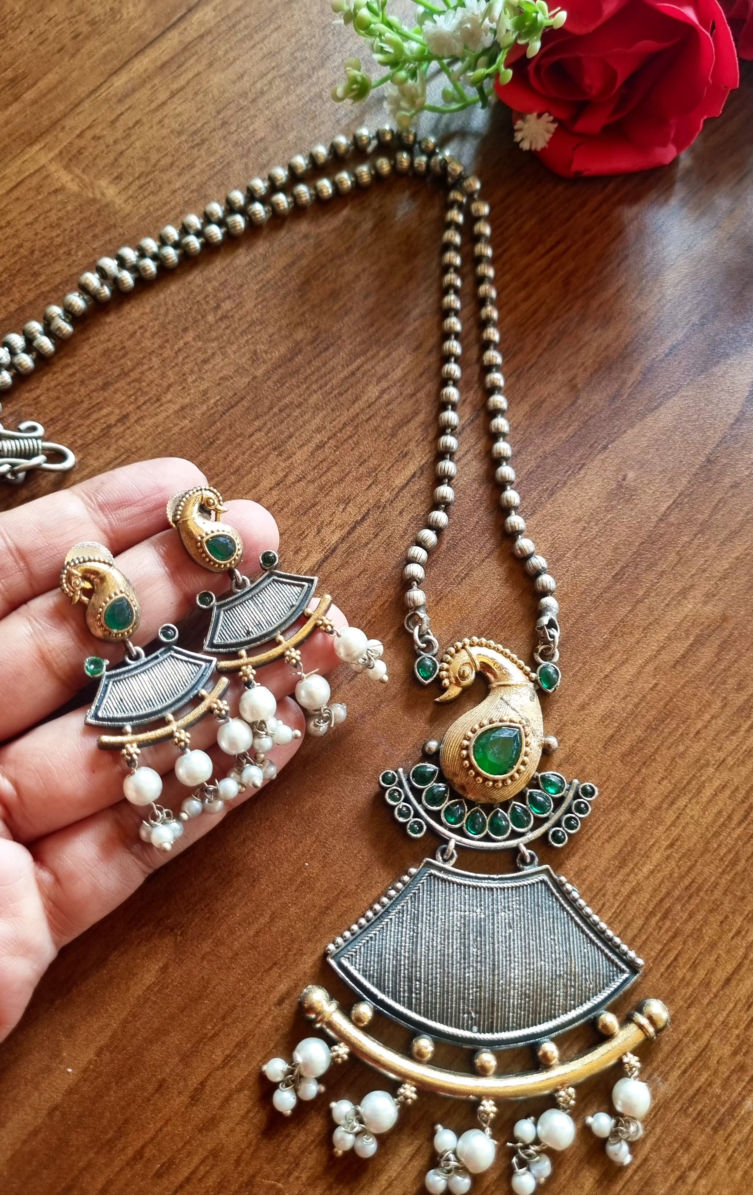 Mayuri Pendant Set (DualTone)