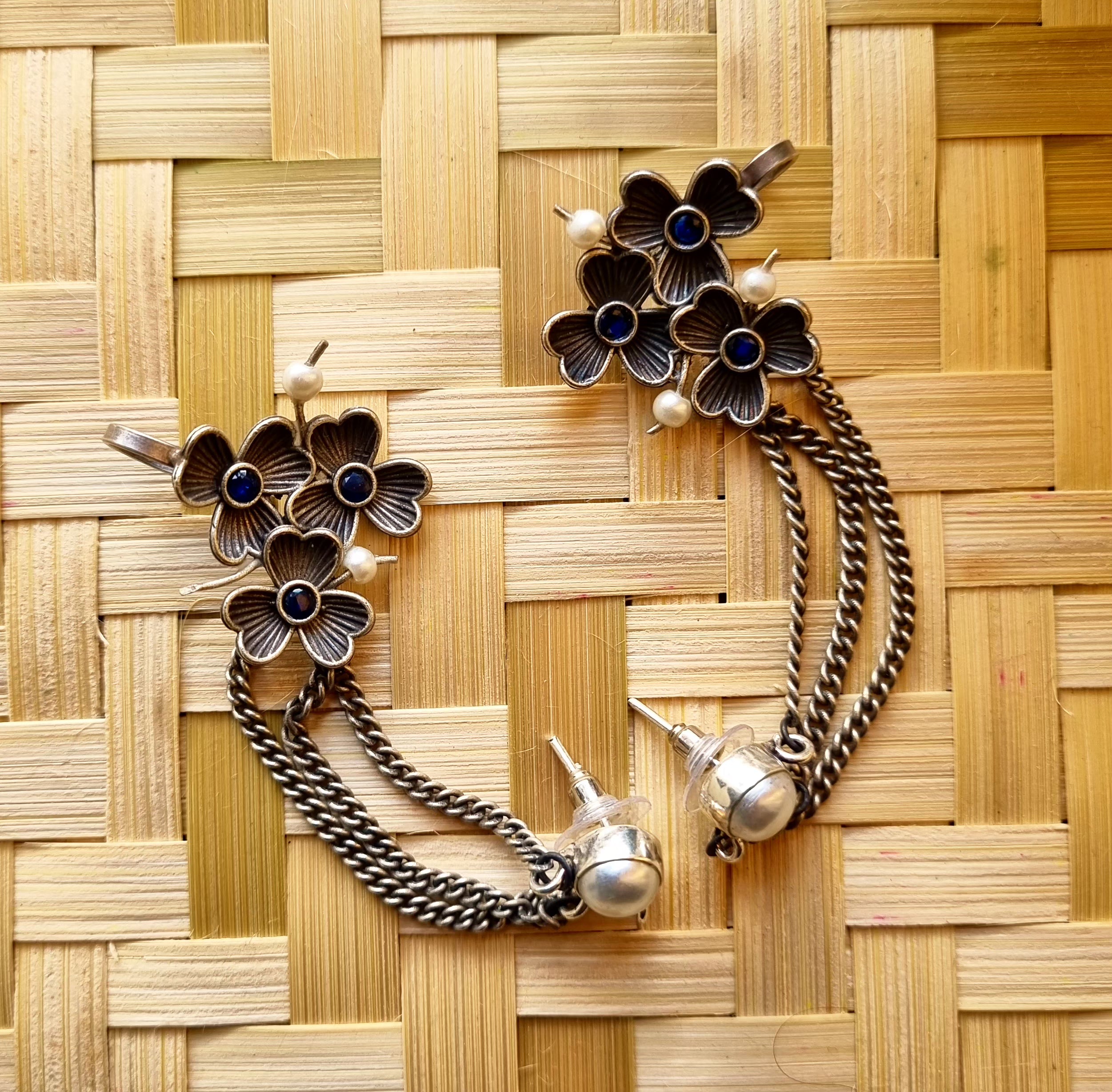 Floral Earcuff Earring