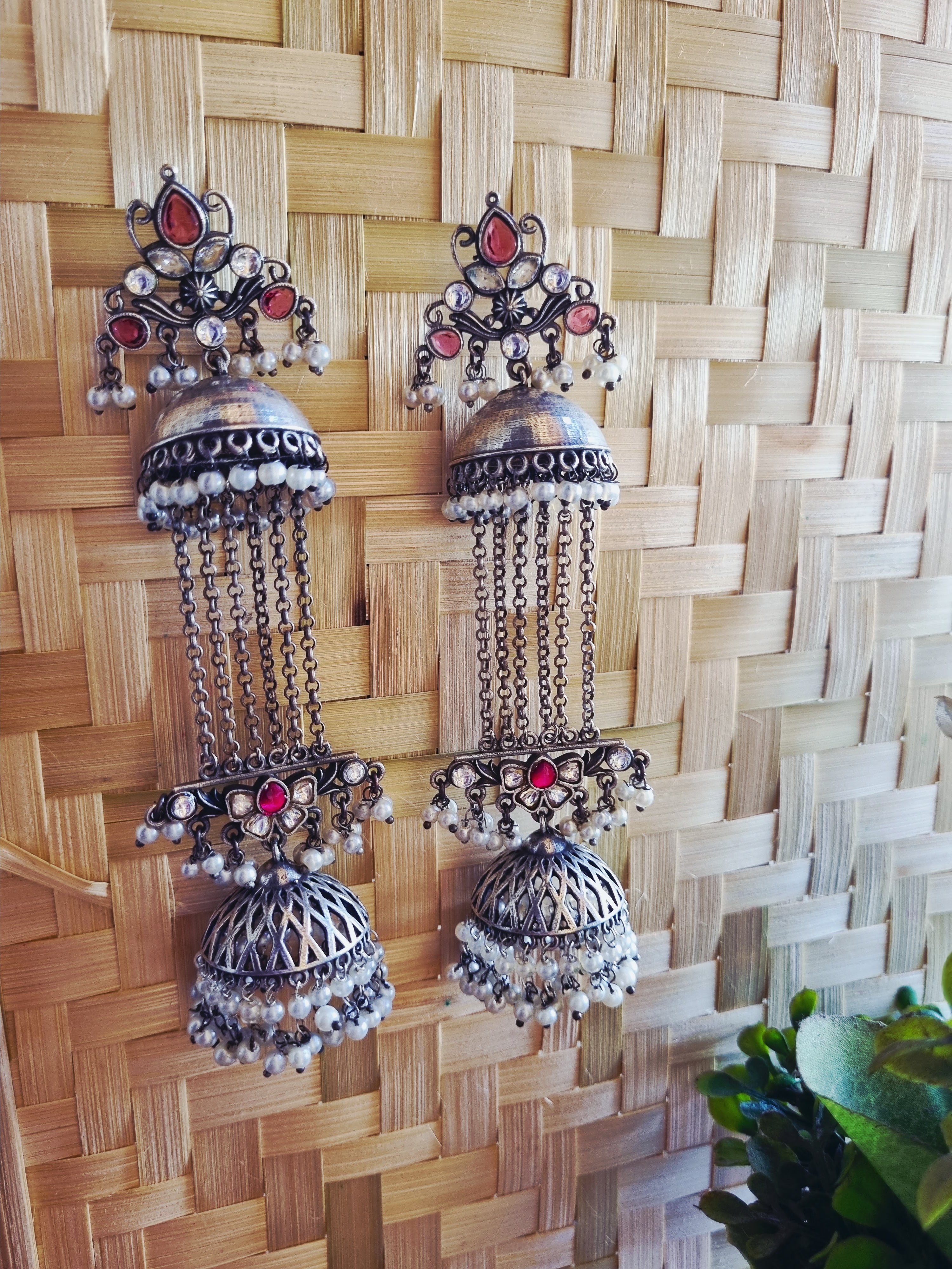 Pritha Chain Jhumka
