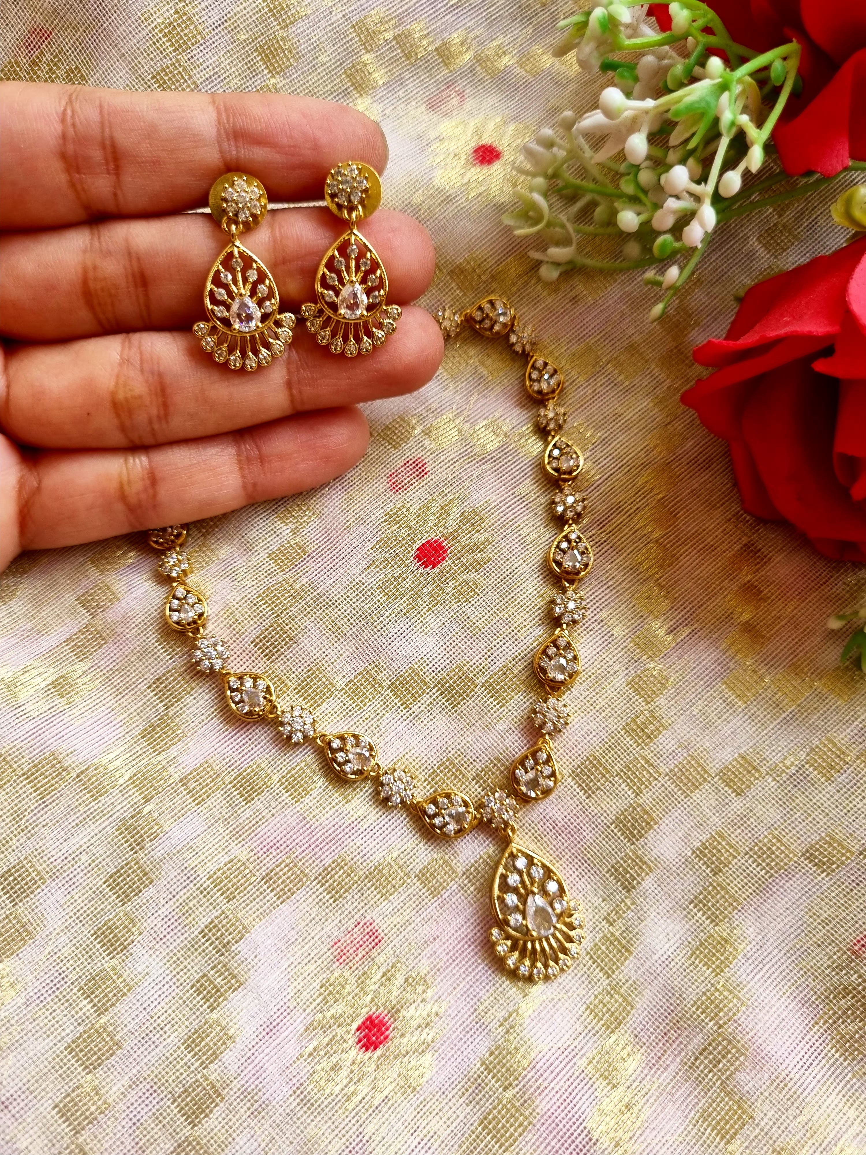 Bindiya Necklace Set
