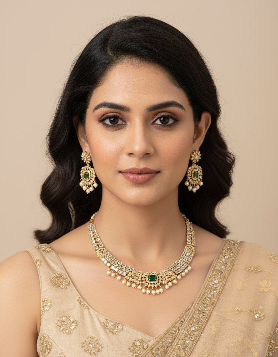 Geetanjali Neckline Set