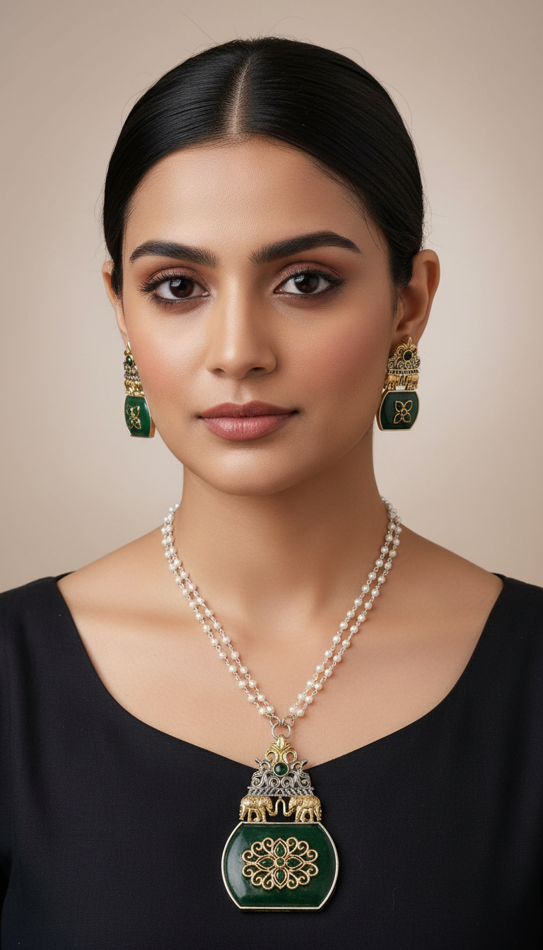 Kavya Pendant Set