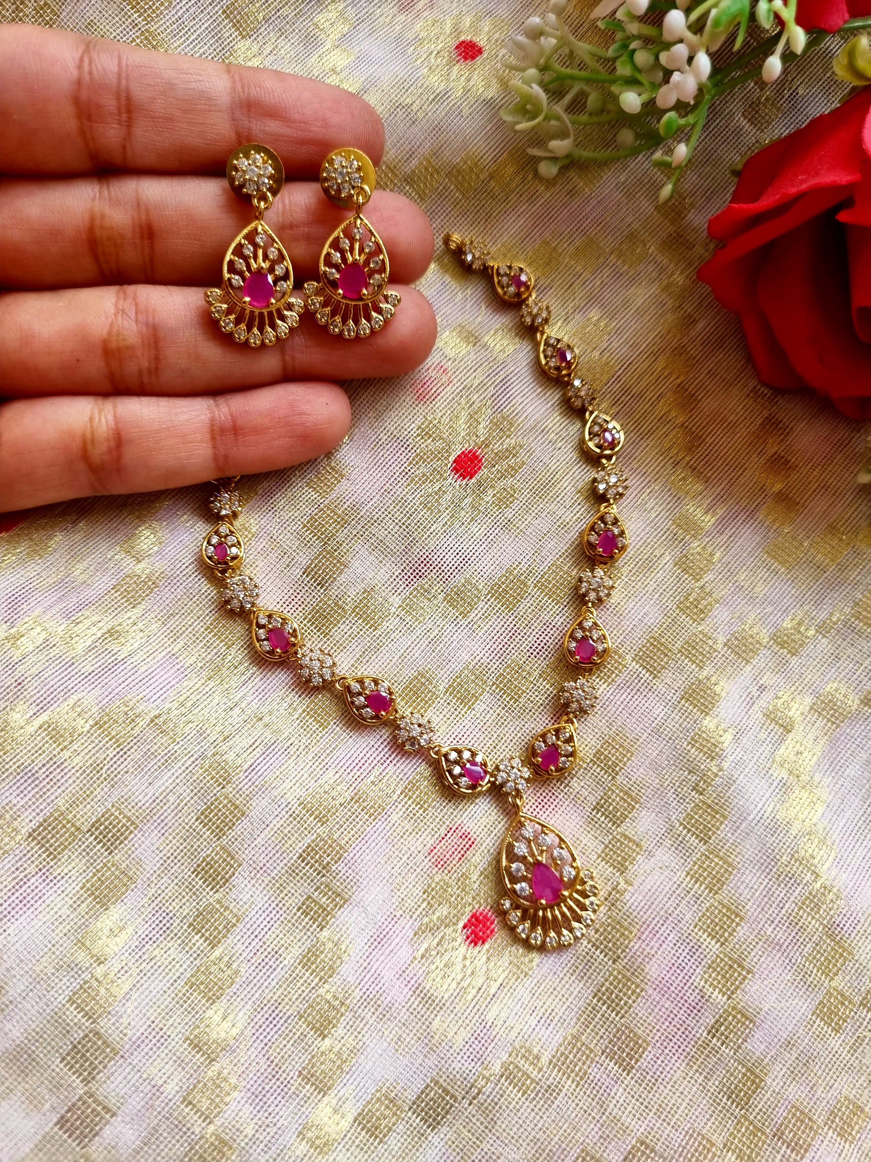 Bindiya Necklace Set