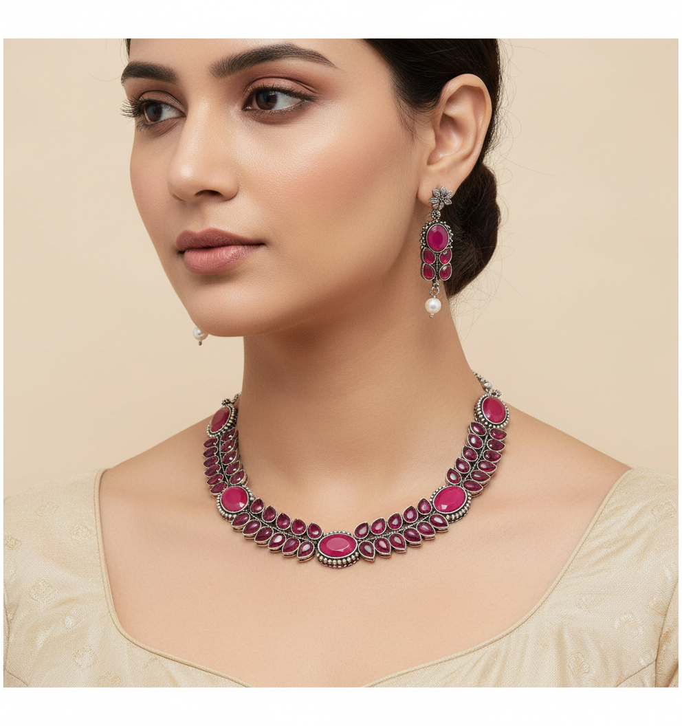 Shri Neckline set
