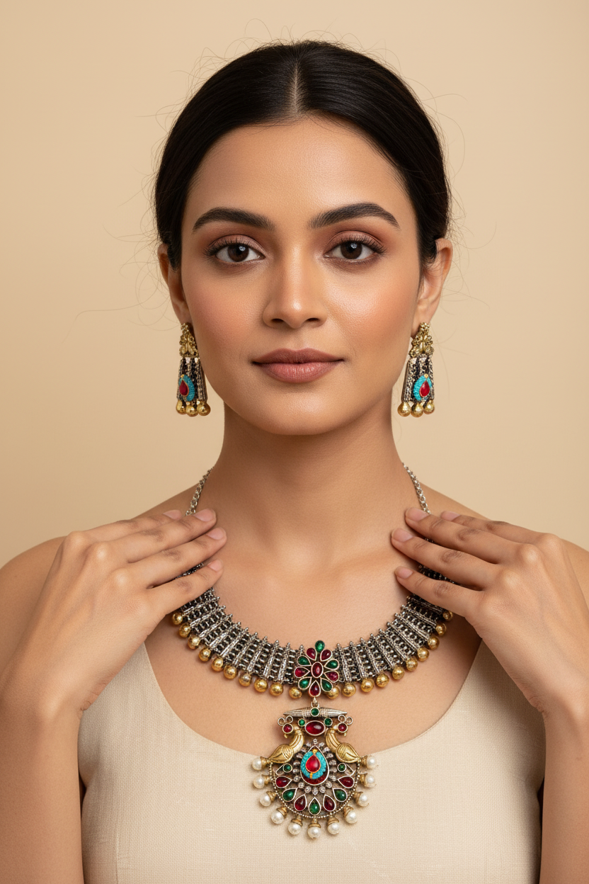 Mrinalini Necklace Set