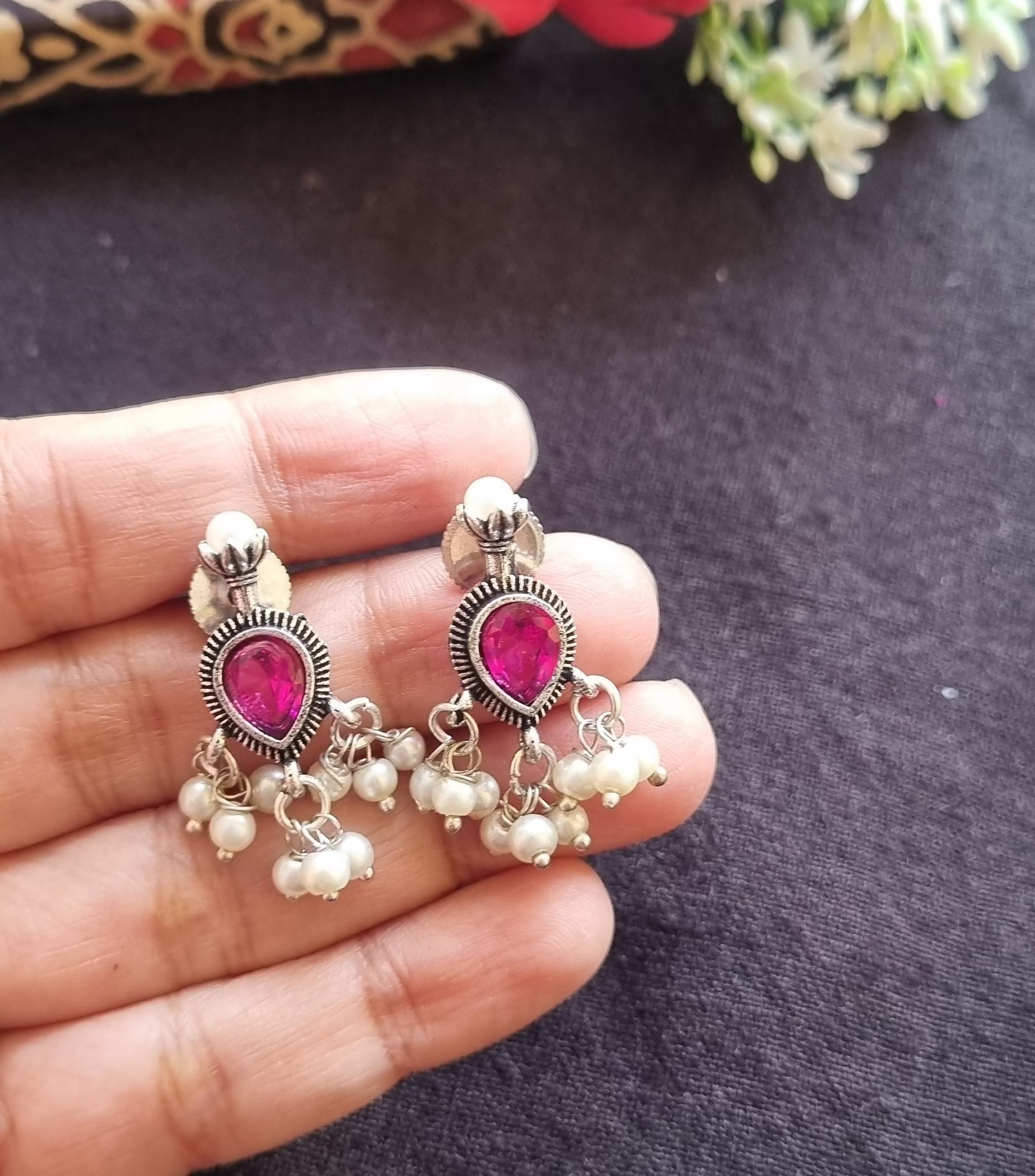 Bindu Stud Earring