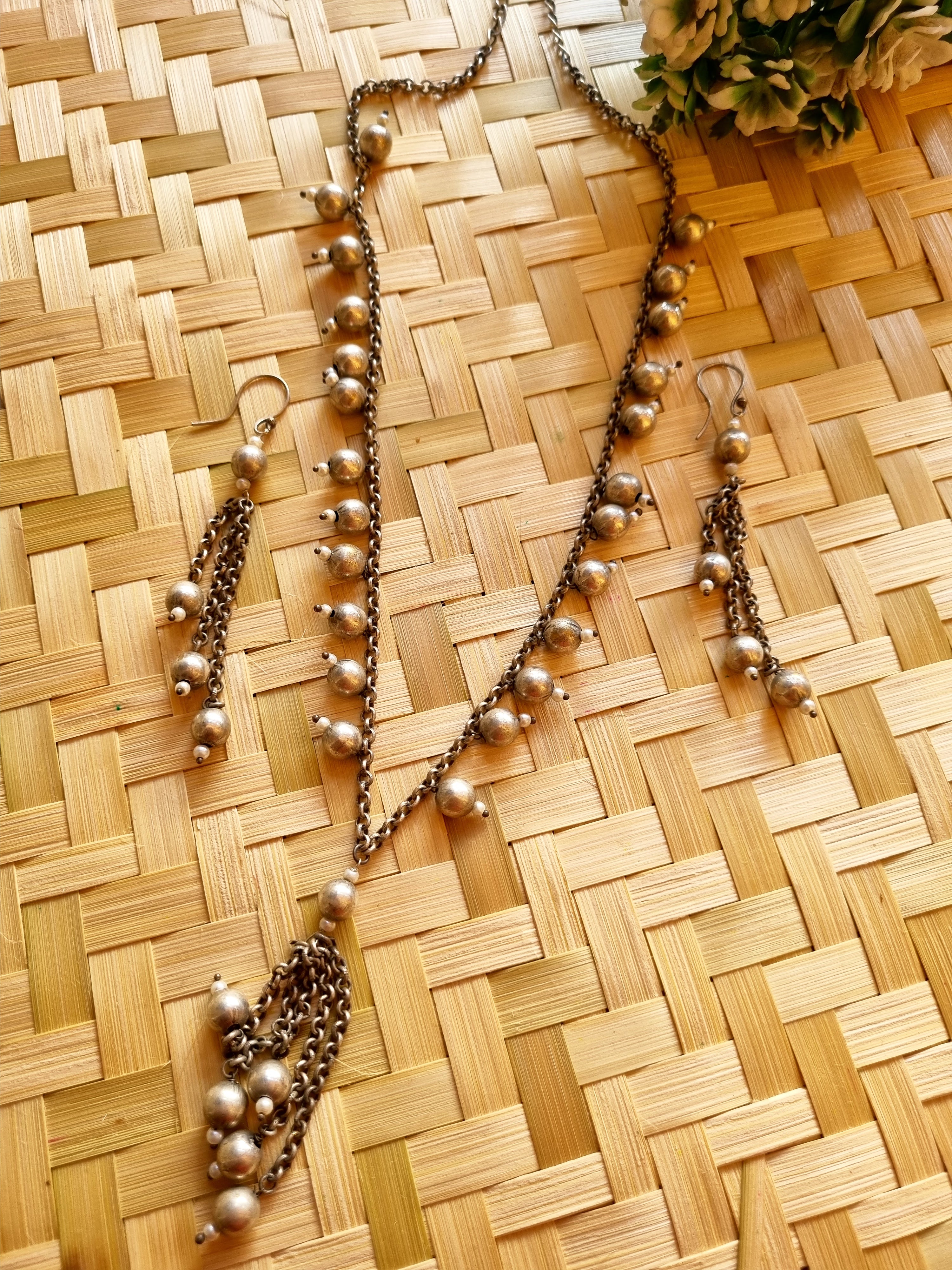 Ghungroo Necklace Set