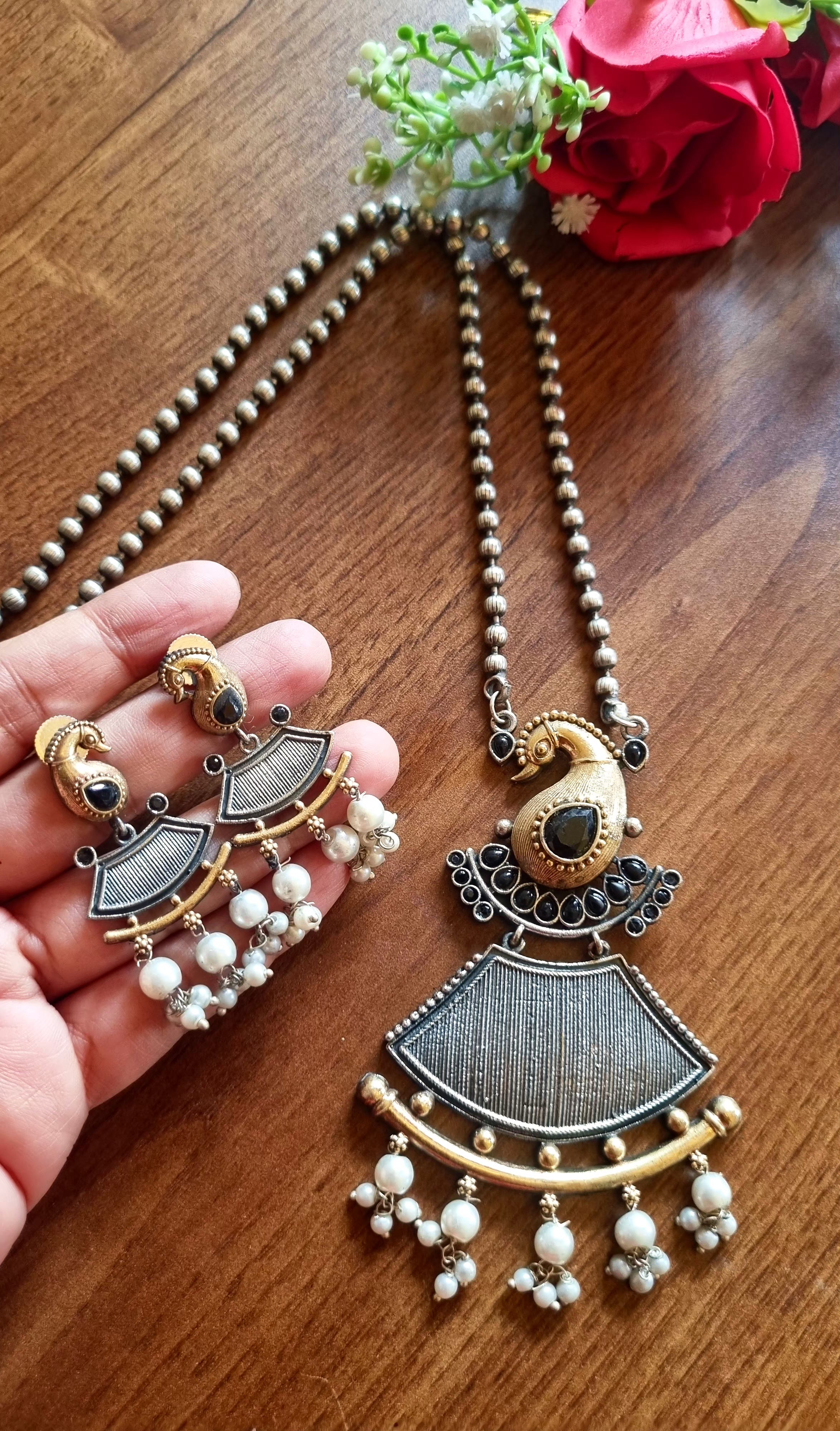 Mayuri Pendant Set (DualTone)
