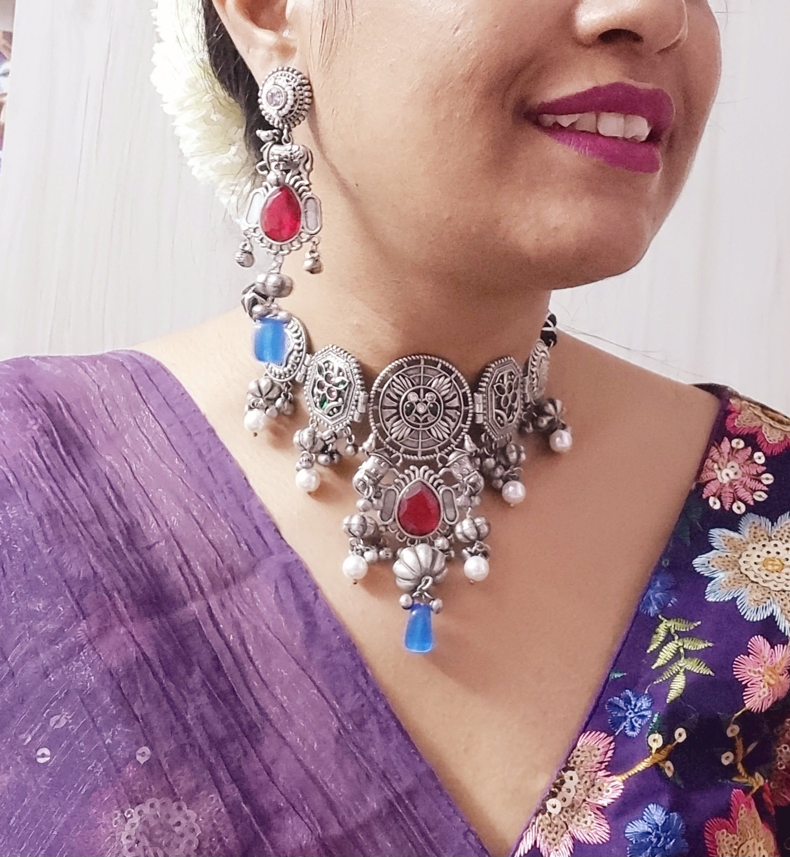 Nandi Heavy Choker Set