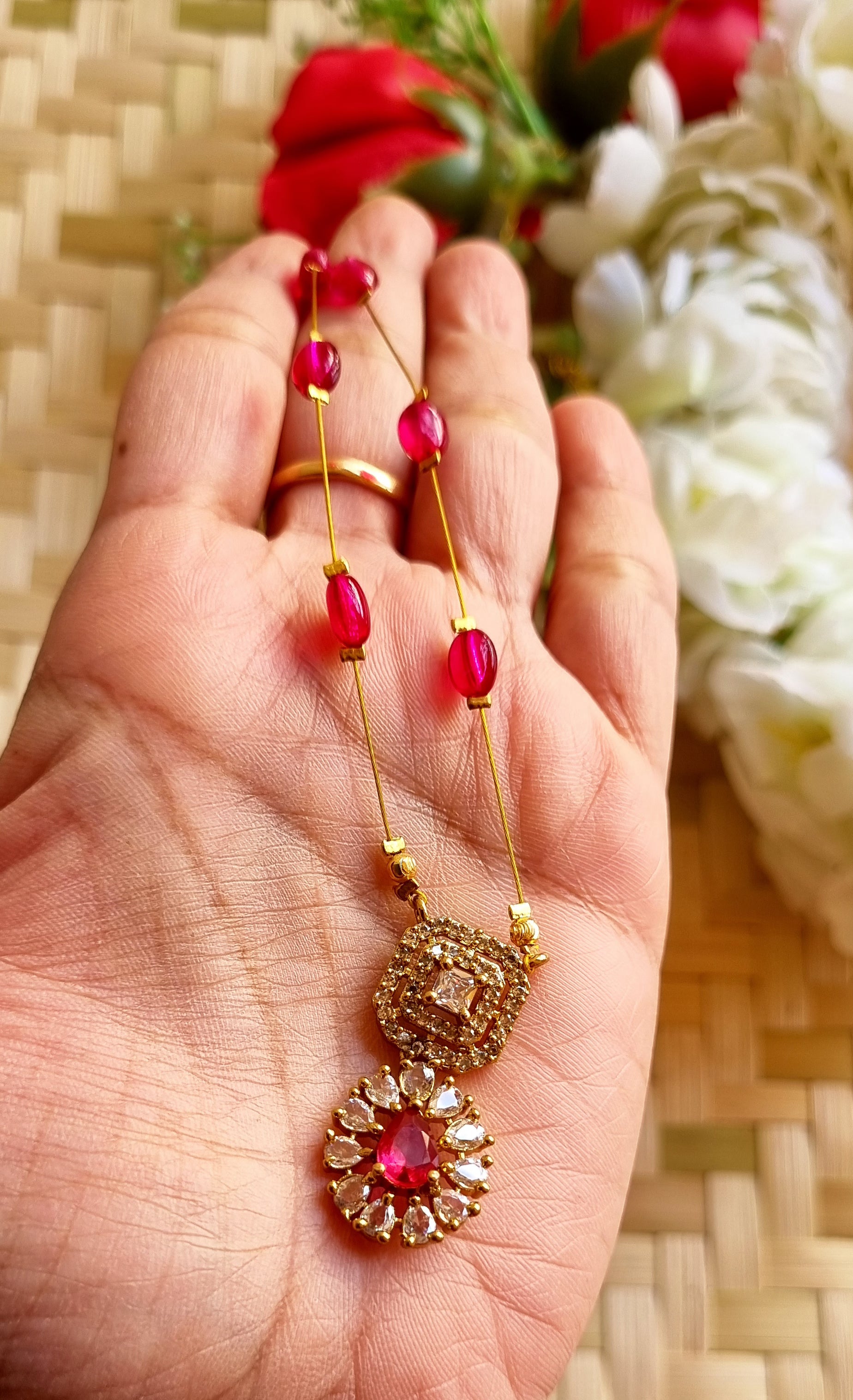 Floral Invisible Necklace