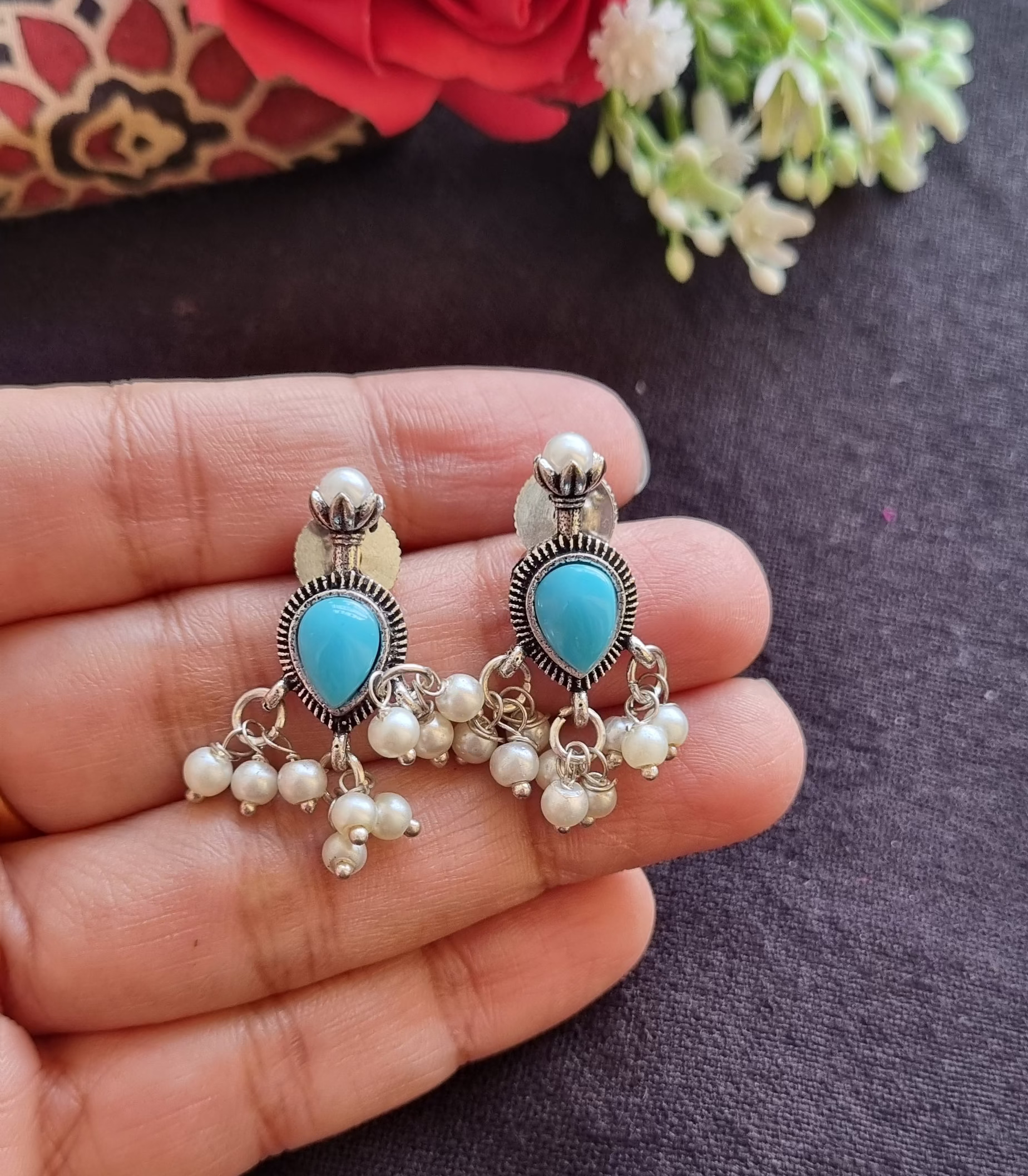 Bindu Stud Earring
