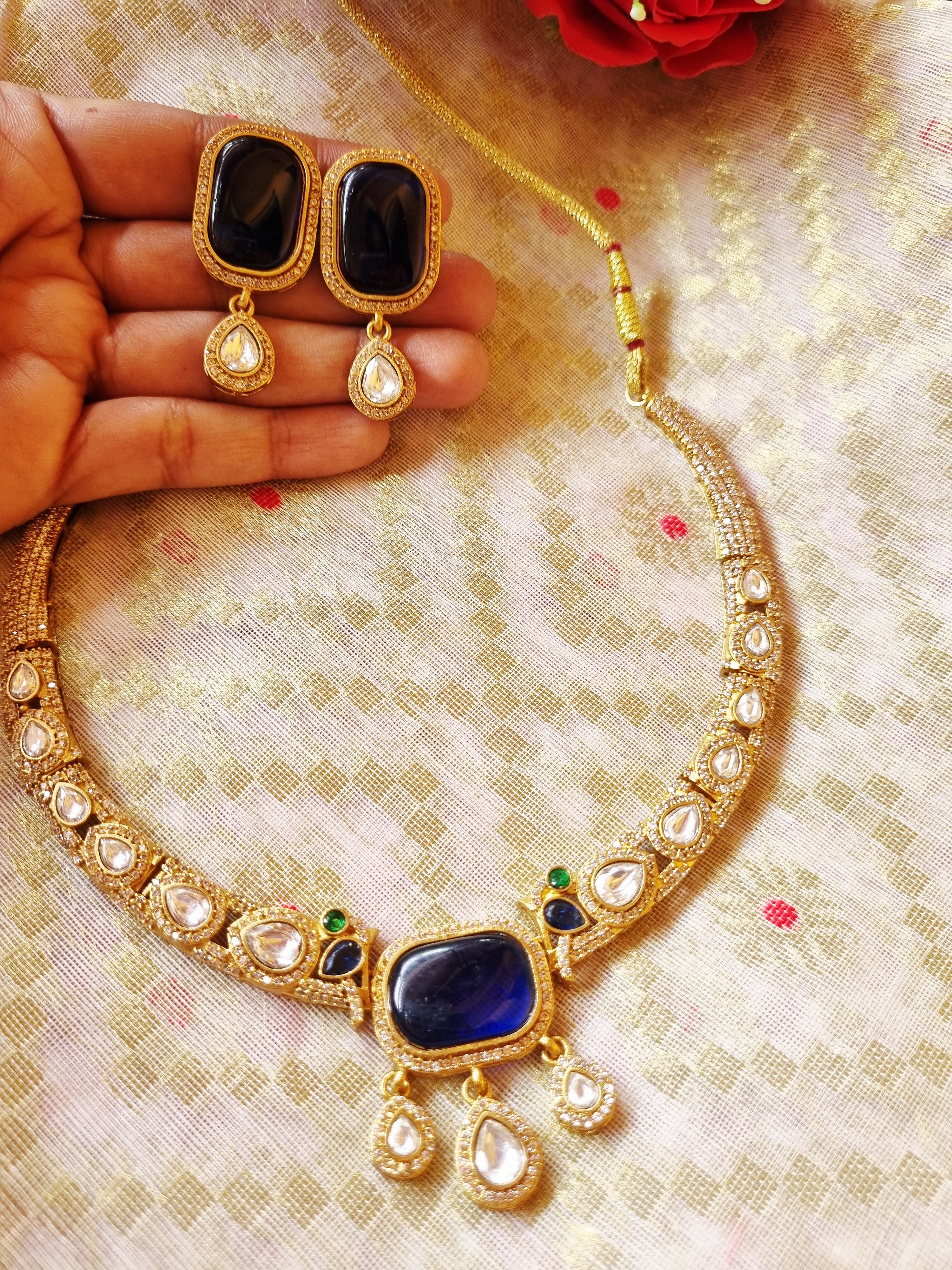 Meenakshi Necklace set