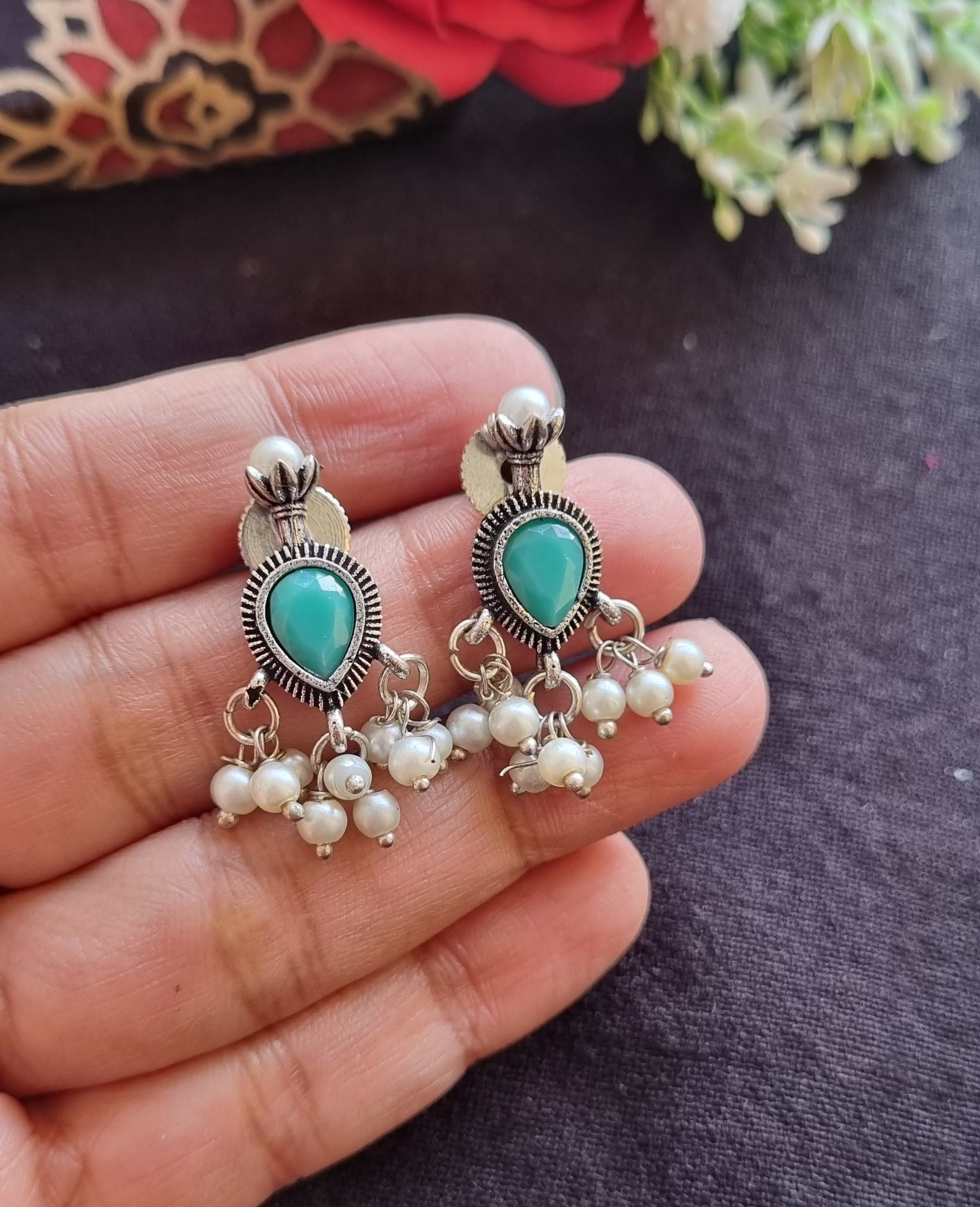 Bindu Stud Earring