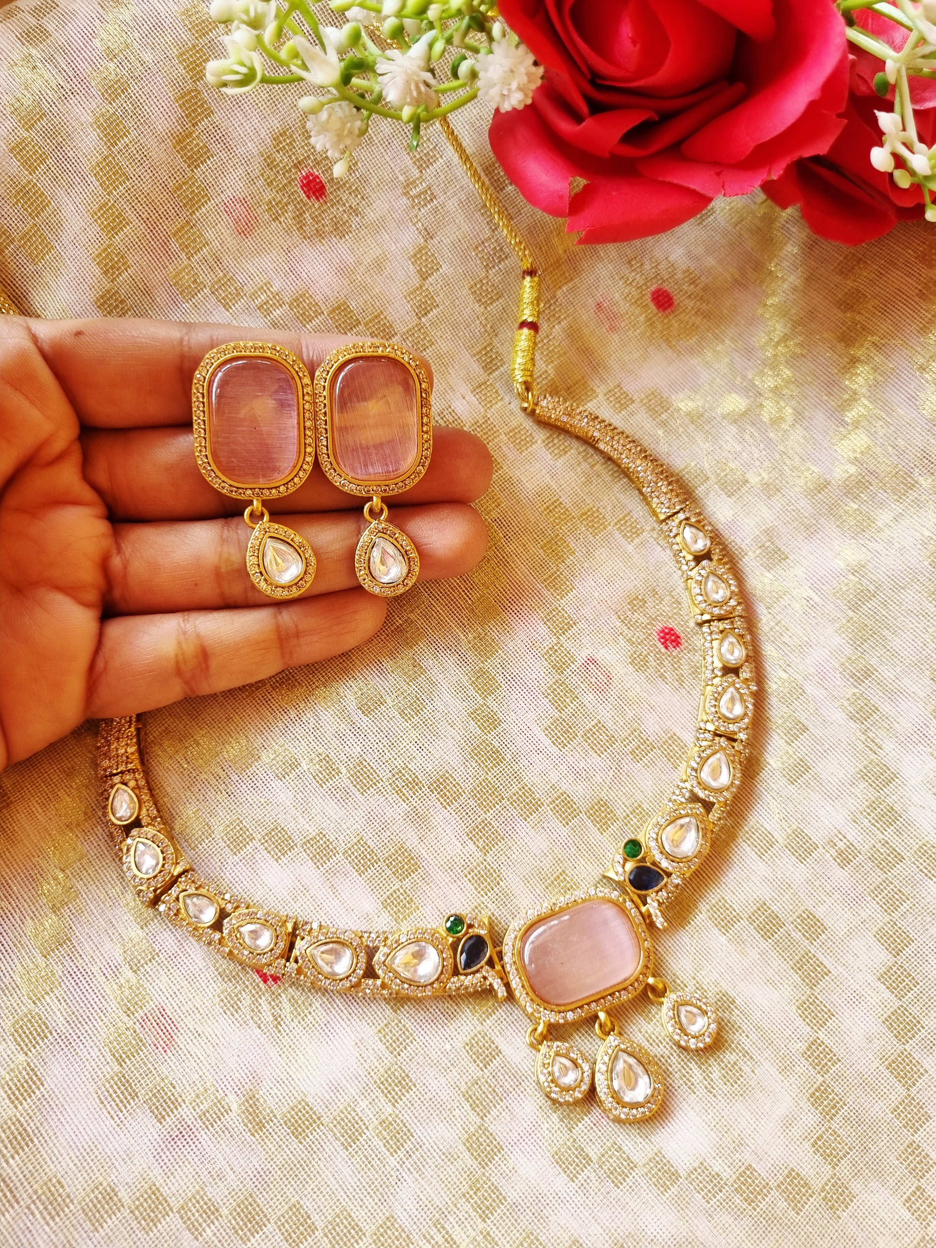 Meenakshi Necklace set