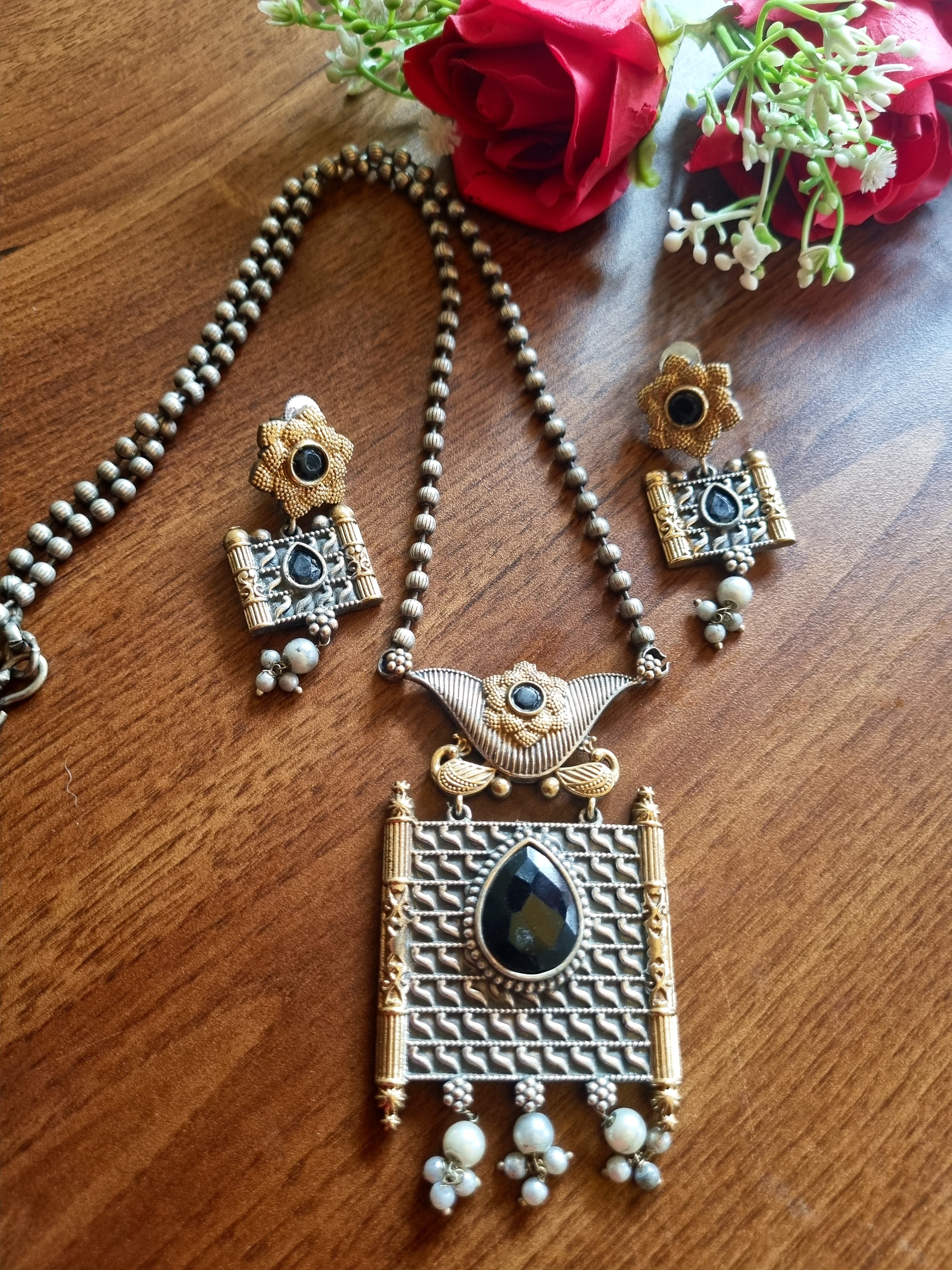Padmini Pendant set (DualTone)